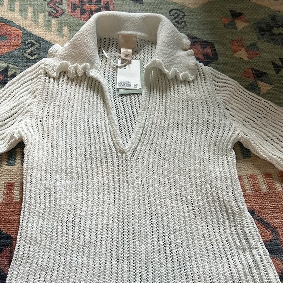 H&M White Knit Sweater - Picture 2 of 9
